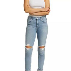 Agolde Toni Mid Rise Straight Pristine Jeans size 26